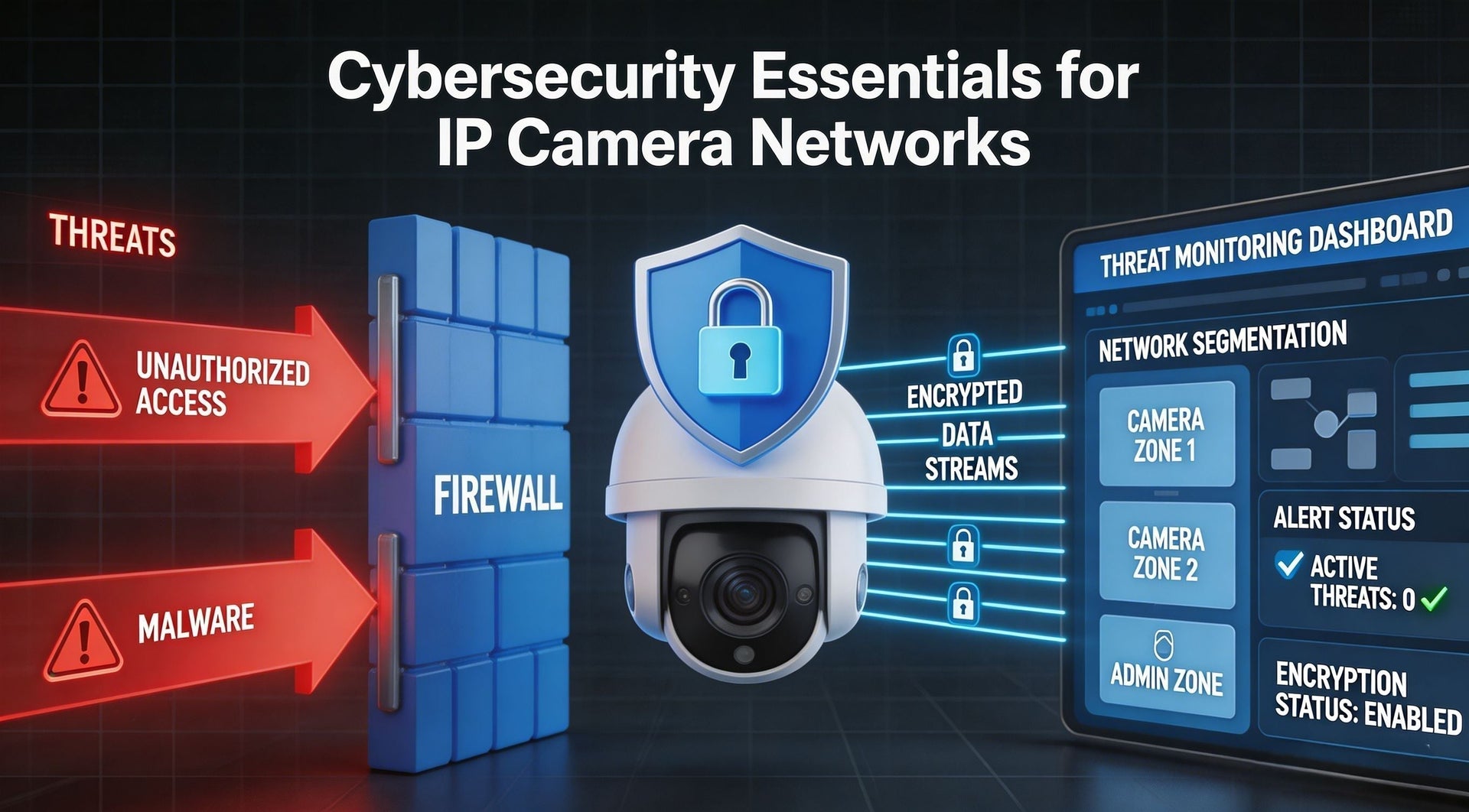 Cybersecurity Essentials for IP Camera Networks