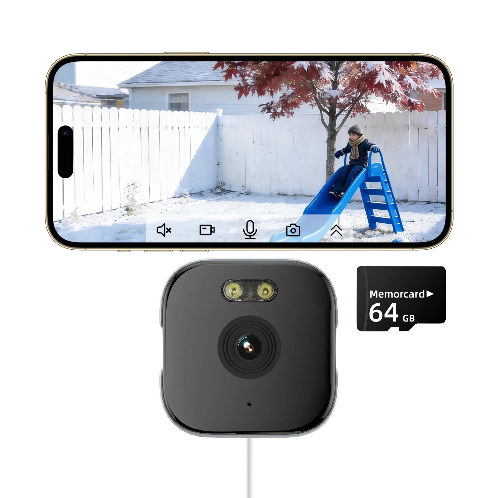 HoweYi HY-AD300 camera 3MP HD lens closeup