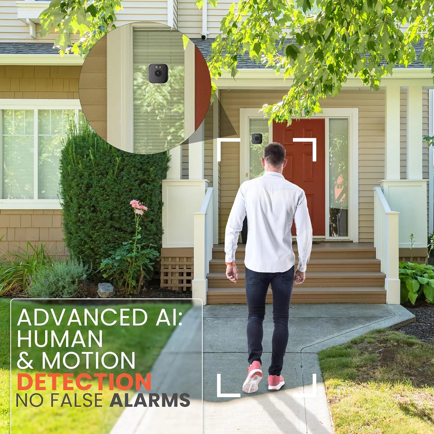 HoweYi HY-AD300 camera motion detection instant alert demo