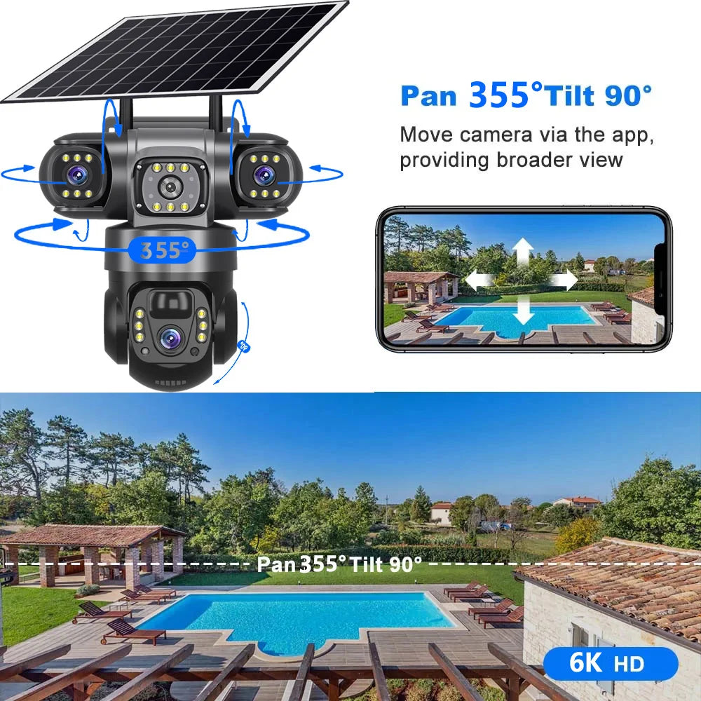 HoweYi HY-SO400-Z camera 360° PTZ rotation feature demo