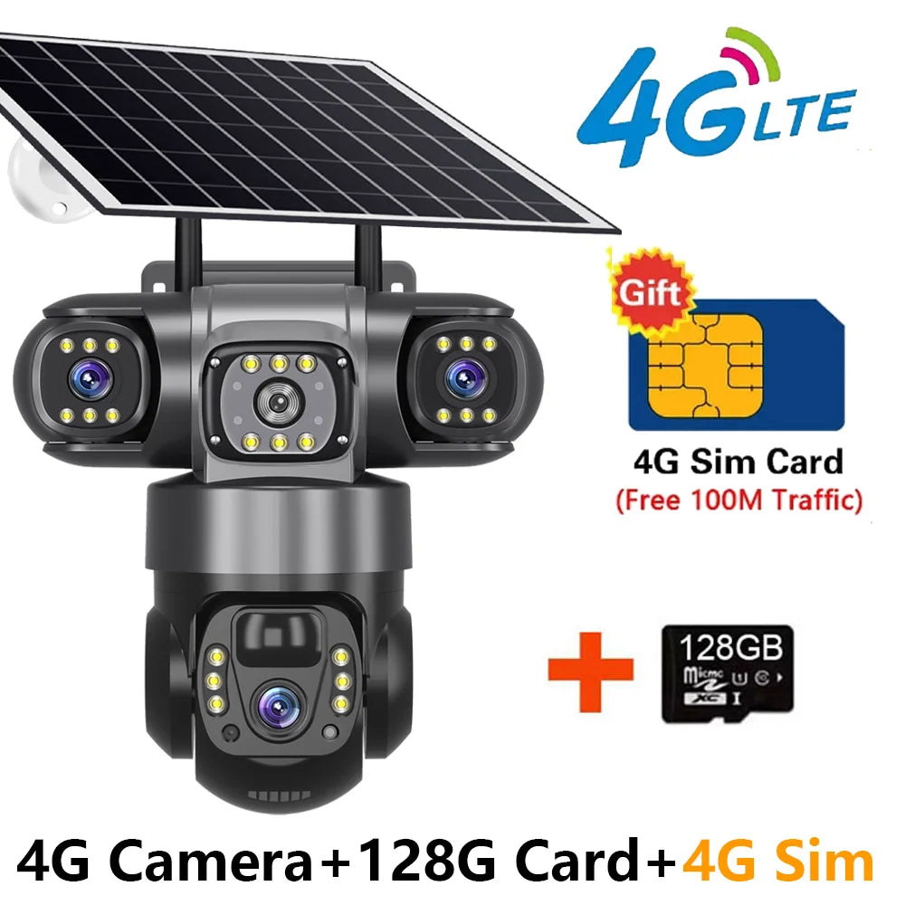 HoweYi HY-SO400-Z solar camera full kit with solar panel