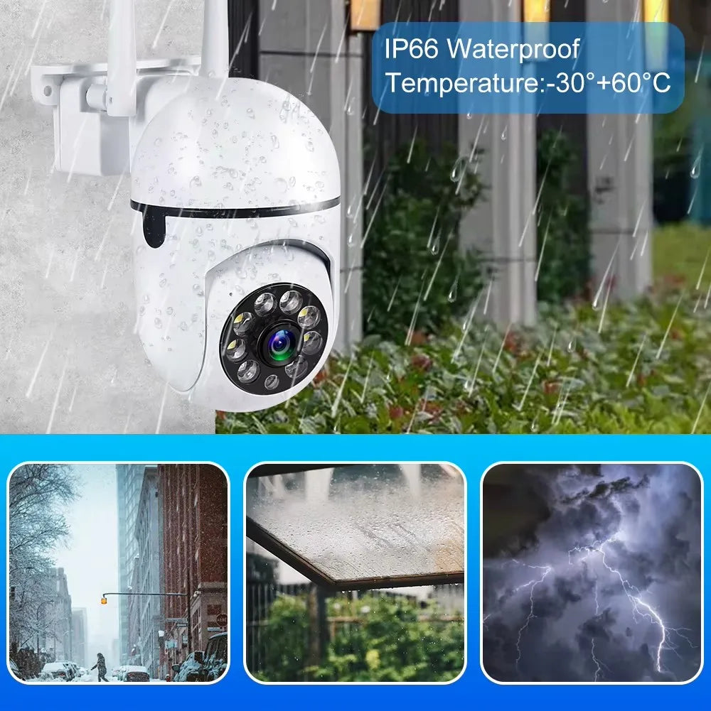 IP66 waterproof camera applied in garage and office