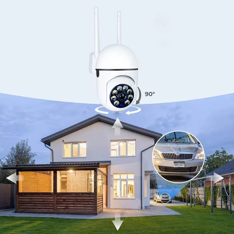 PTZ camera control 355 degree horizontal and 90 vertical